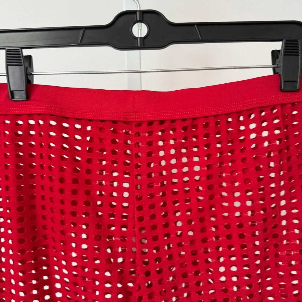 Arjen Kroo Mens Red Mesh Briefs Underwear Size 3XL‎